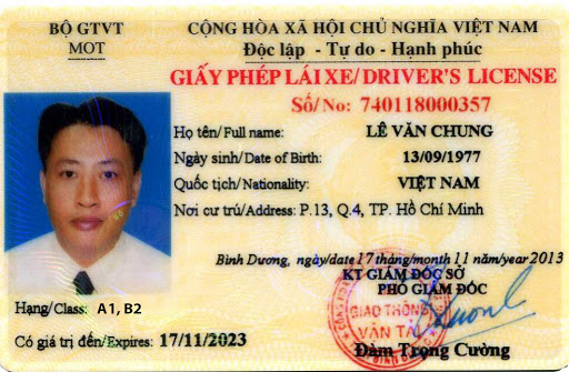 Có bằng lái xe hạng B2 ở Nhật Bản về Việt Nam có được đổi bằng không?