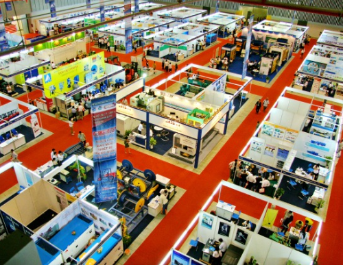 Nội dung thực hiện của hội chợ, triển lãm quốc tế tại VN cho sản phẩm của doanh nghiệp nước ngoài có nhu cầu NK từ VN